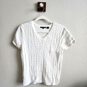 Jeanne Pierre short sleeve sweater